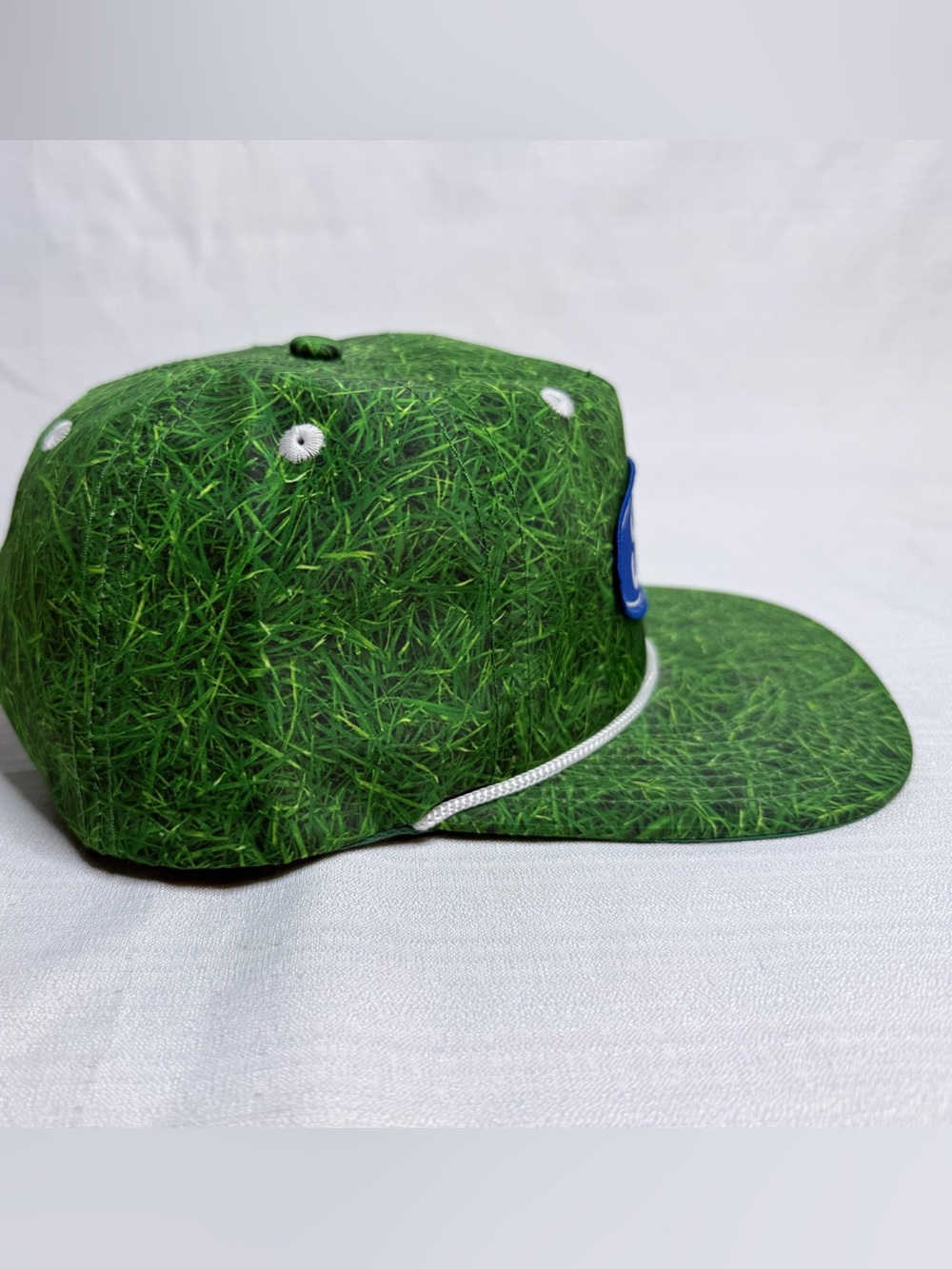 Dixxon Flannel Co Ford Snapback Hat Mens Green Grass Print Rope Trucker Cap - Picture 4 of 8